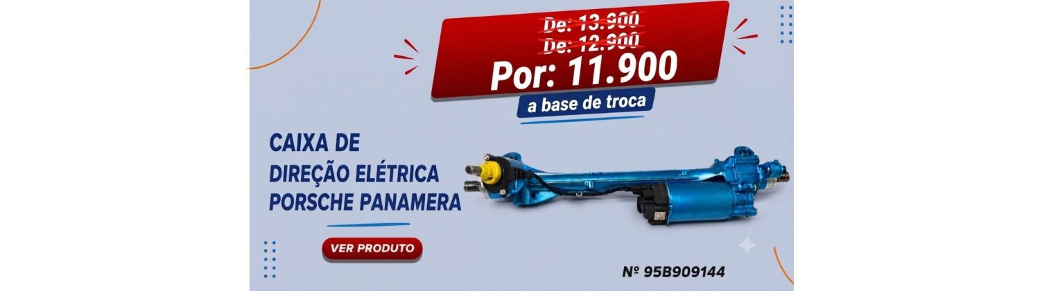 Caixa de Direção Elétrica Porsche Panamera