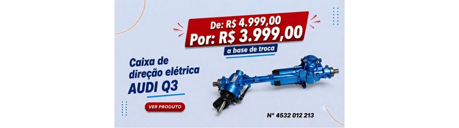 Caixa de Direção Elétrica Audi Q3